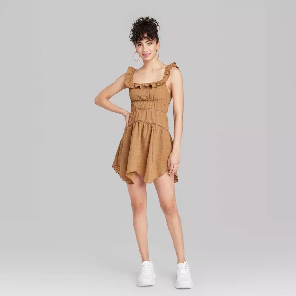 Wild Fable Cottagecore Ruffled Dress - Picture 2 of 8